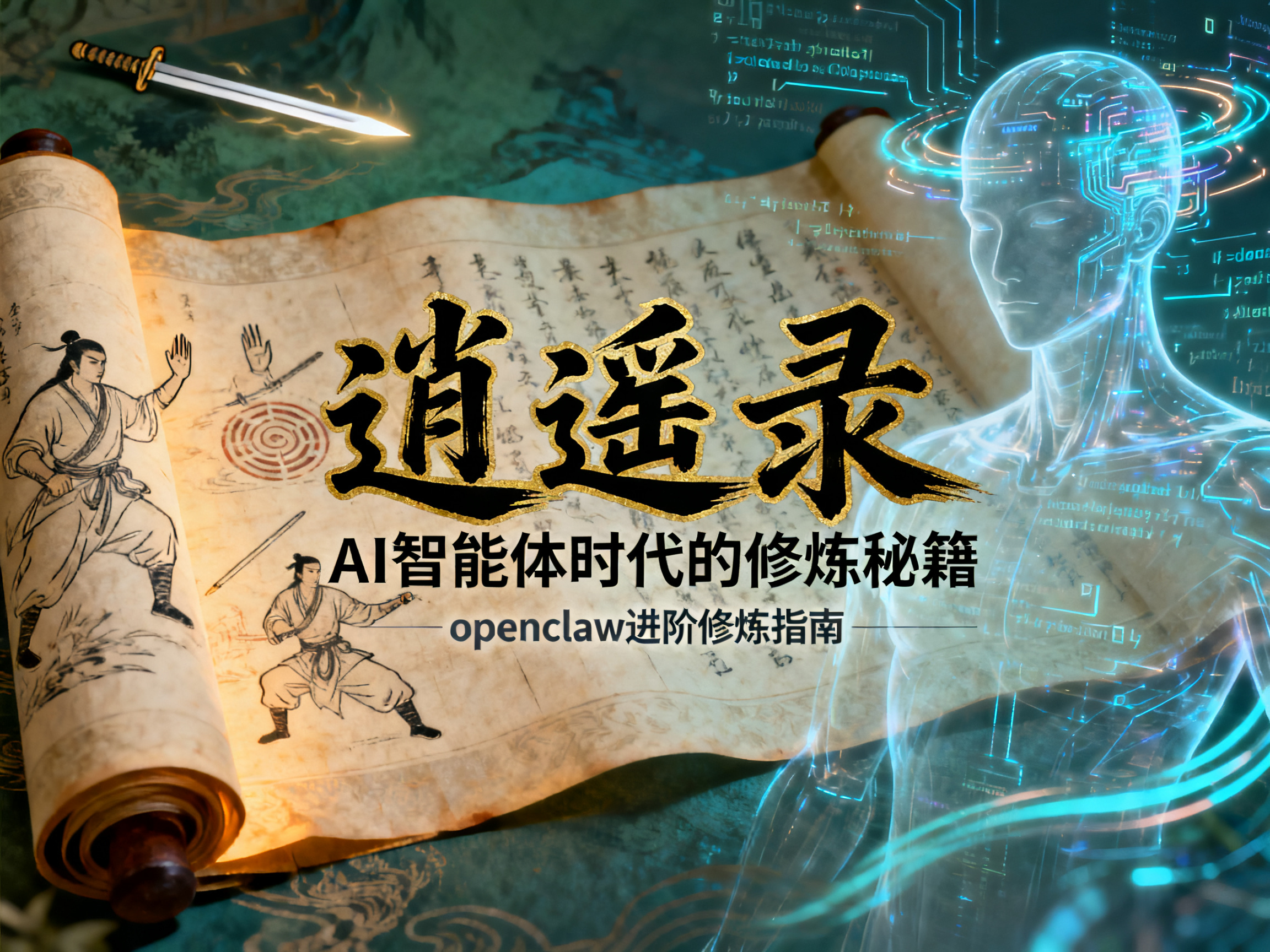 逍遥录:AI智能体时代的修炼秘籍 封面